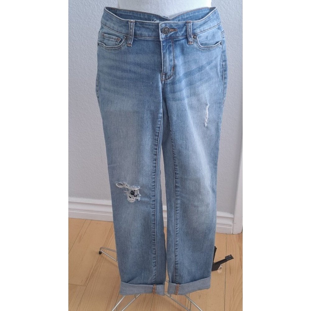 Victoria's secret regular jeans size 2 VS pencil low rise stretch denim lt blue